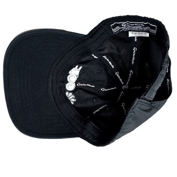 Taylor Made NBC Golf Hat Peacock Logo Cap Adjustable Hook Loop Black Unused EXC! - Picture 9 of 11